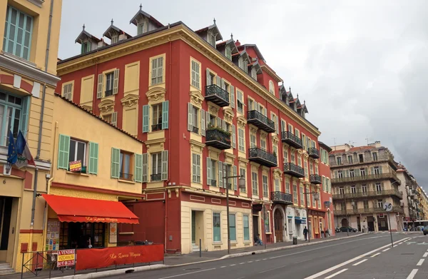 Nice - Arquitetura ao longo Promenade des Anglais — Fotografia de Stock