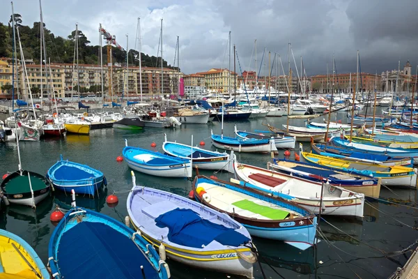 Nice - harbour and port — Stock Photo, Image