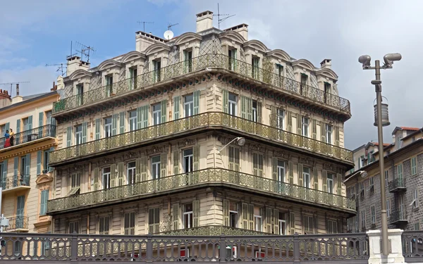 Nice - Architecture along Promenade des Anglais — Stock Photo, Image