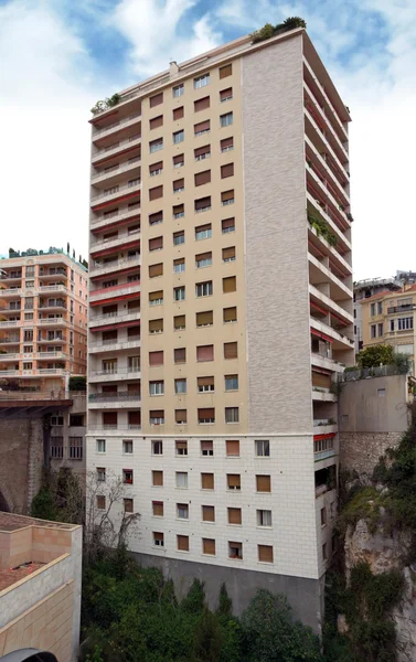 Mónaco - Arquitectura de edificios residenciales — Foto de Stock