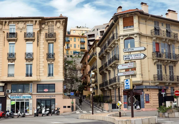 Monaco - architectuur van residentiële gebouwen — Stockfoto