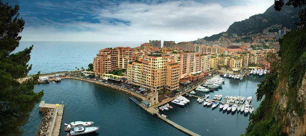 Monaco - fontvieille haven — Stockfoto