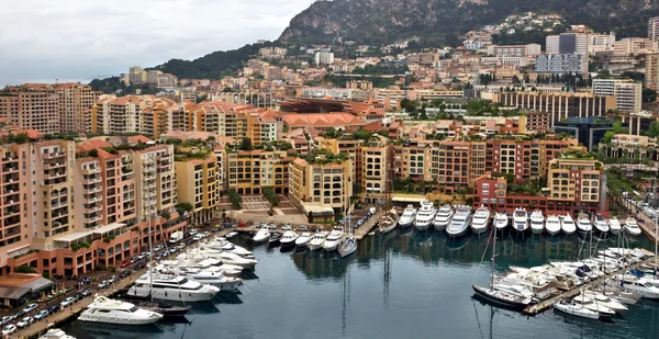 Monaco - építészet Fontvieille kerület — Stock Fotó