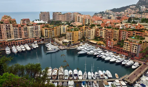 Monaco - arkitekturen Fontvieille distrikt — Stockfoto