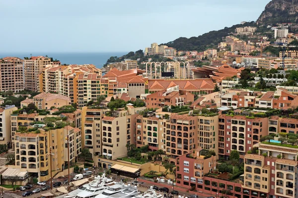 Monaco - Arquitetura Distrito de Fontvieille — Fotografia de Stock