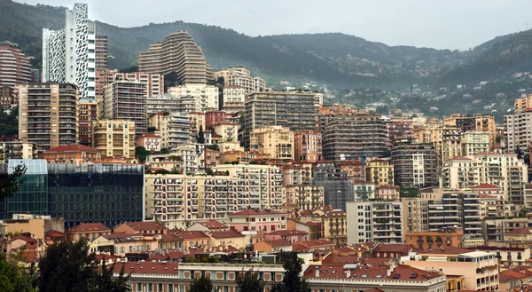 Monaco - architectuur van residentiële gebouwen — Stockfoto