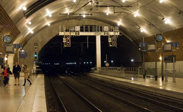 Mónaco - Estação ferroviária — Fotografia de Stock