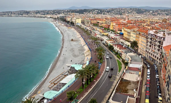 Ciudad de Niza - Vista panorámica — Foto de Stock