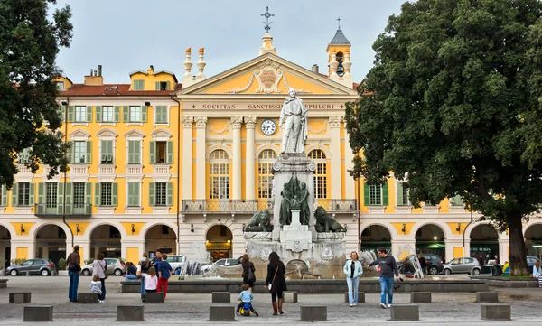 Stadt der schönen - place garibaldi in vieille ville — Stockfoto