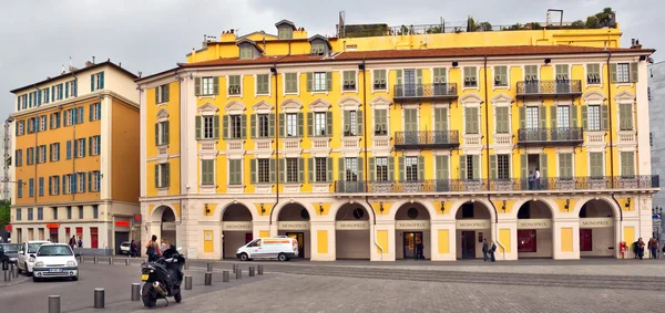 Ville de Nice - Architecture de la Place Garibaldi à Vieille Ville — Photo