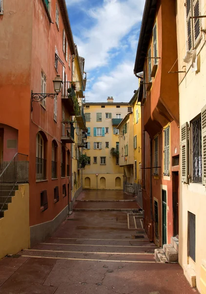 Nice - Casas na cidade velha — Fotografia de Stock