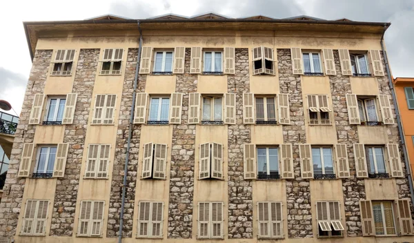 Nice şehir - mimari Promenade des Anglais boyunca — Stok fotoğraf