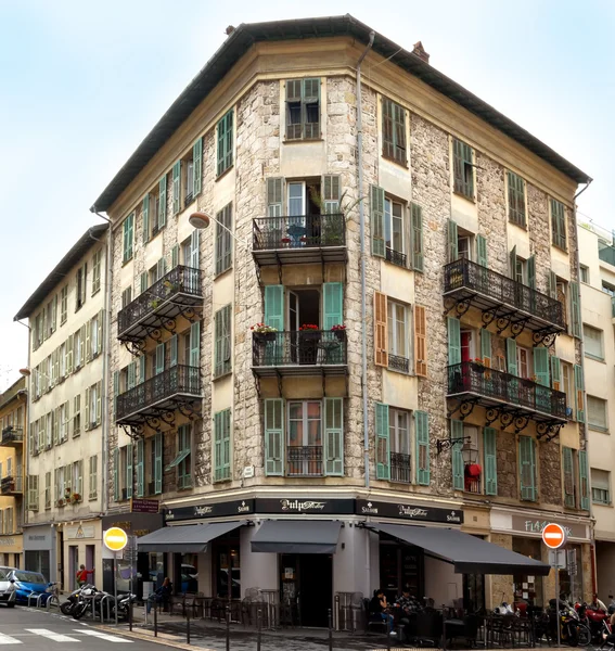 City of Nice - Architecture along Promenade des Anglais — Stock Photo, Image