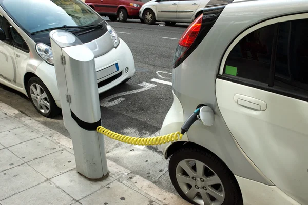 Nice - Electric cars — Stock Photo, Image