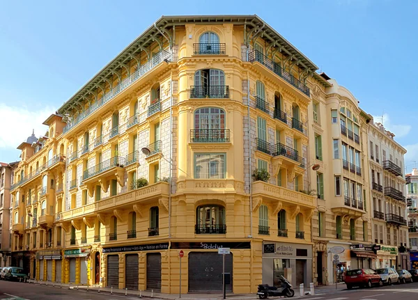 City of Nice - Architecture of buildings — Stock Photo, Image