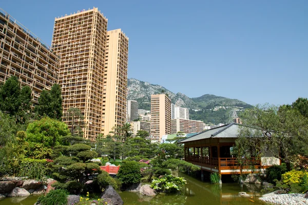 Monaco - japansk trädgård — Stockfoto