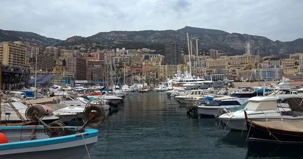 Monaco - Paysage urbain et port — Photo