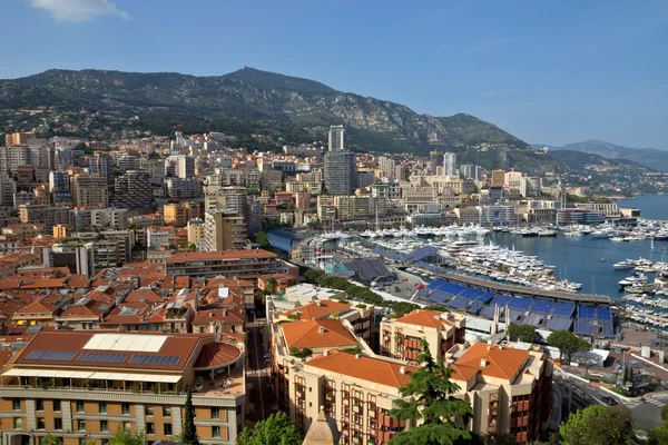 Mônaco - Panorama de Monte Carlo — Fotografia de Stock