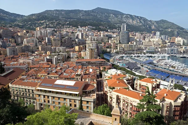 Mônaco - Panorama de Monte Carlo — Fotografia de Stock