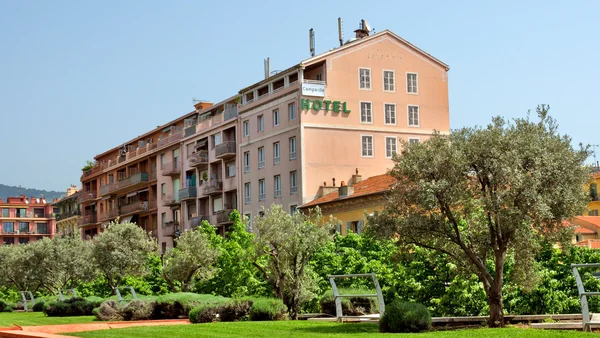 City of Nice - Architecture of buildings — Stock Photo, Image