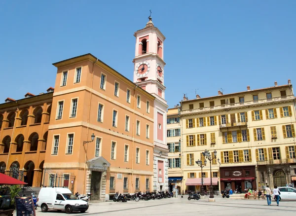 Nice - Praça - Place du Palais — Fotografia de Stock