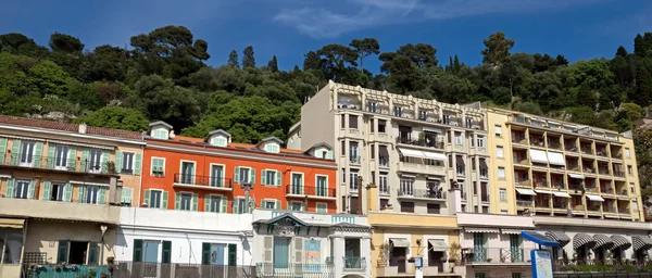 Niza - Arquitectura a lo largo del Promenade des Anglais — Foto de Stock