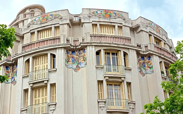 Nice - architektura wzdłuż Promenade des Anglais — Zdjęcie stockowe