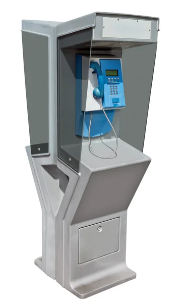 Offentlig telefonautomat — Stockfoto