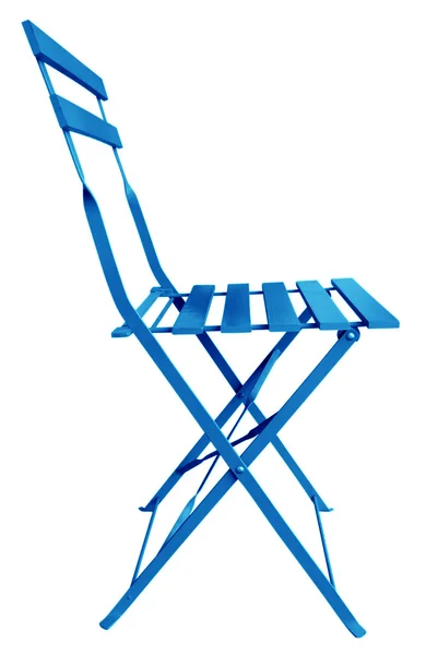 Chaise pliante Bleu — Photo