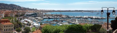 Cannes - Panoramic view clipart