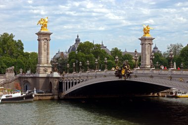 Paris - Bridge of Alexandre III clipart