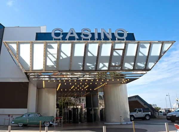 Cannes - Casino no Palácio dos Festivais e Congresso — Fotografia de Stock