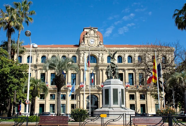 Канны - Hotel de Ville — стоковое фото