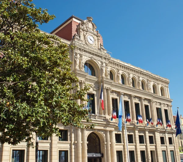 Канны - Hotel de Ville — стоковое фото