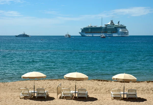 Cannes - Beach — Stok fotoğraf