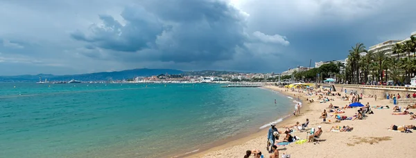 Cannes - Beach — Stock Photo, Image