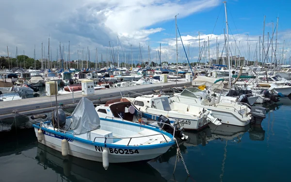 Antibes - barcos — Foto de Stock