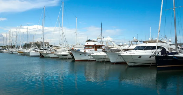 Antibes - Veleros — Foto de Stock