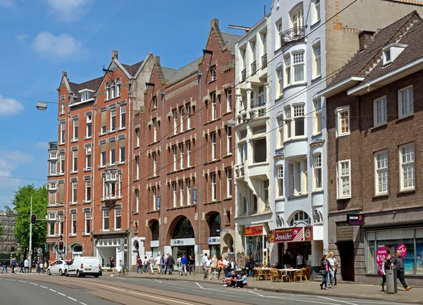 Amsterdam - arkitekturen i staden — Stockfoto