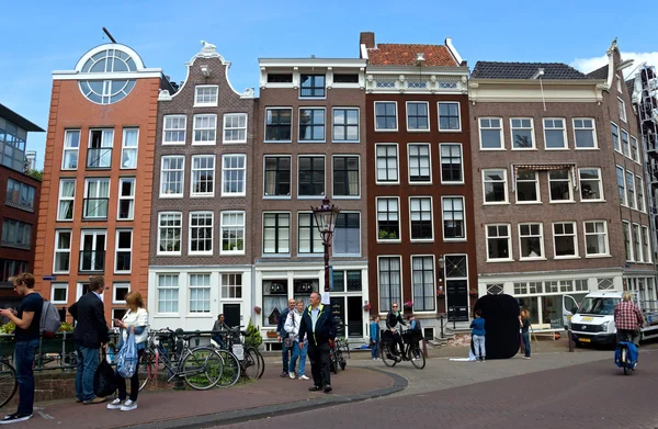 Амстердам - Архитектура города — стоковое фото