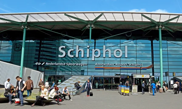 Amsterdam - flughafen schiphol — Stockfoto