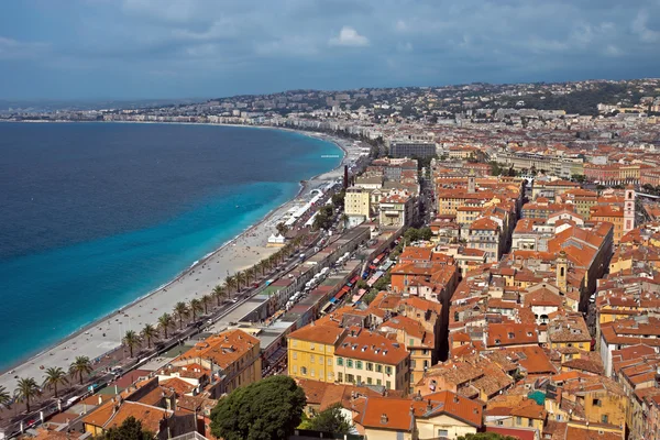Cidade de Nice - Vista panorâmica — Fotografia de Stock