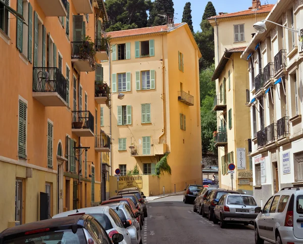Ciudad de Niza - Arquitectura del casco antiguo — Foto de Stock