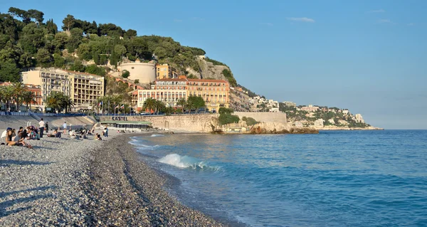 Cidade de Nice - Baía Angel — Fotografia de Stock