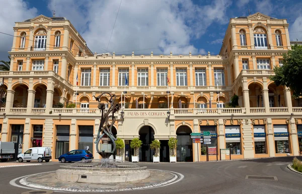 Grasse - Palast der Kongresse — Stockfoto