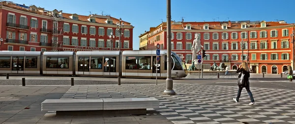 Město Nice - místo Masséna — Stock fotografie