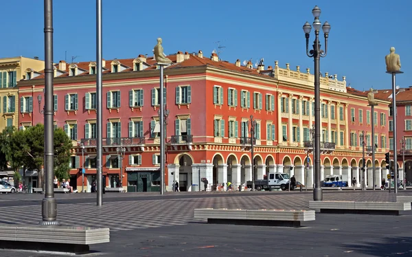 Stad van Nice - Place Massena — Stockfoto