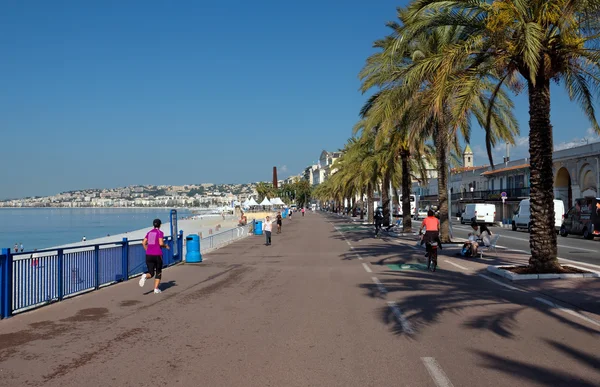 Città di Nizza - Promenade des Anglais — Foto Stock