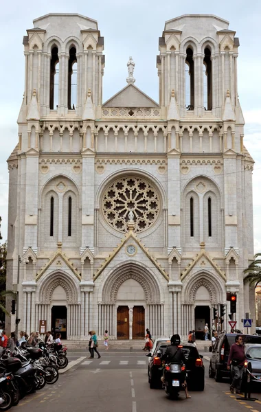Cidade de Nice - Basilique Notre Dame — Fotografia de Stock