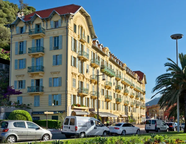 Nice şehir - mimari Promenade des Anglais boyunca — Stok fotoğraf